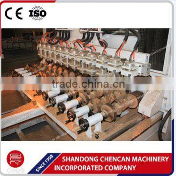 Multi Spindles3D Engraving Table Legs and Stair Handrail Buddha 4 Axis Rotary Wood Carving Cnc Router Cylinder Engraving Machine photo-6