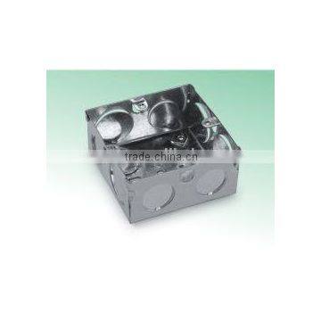 BS 4662 Standard Electricla Metal Switch box/3x3 Switch box