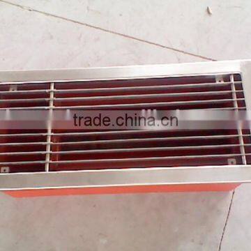 Stainless steel marine grille damper