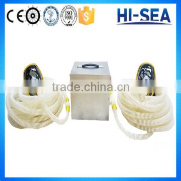 Portable Electric Air Supply Long Tube Breathing Apparatus for Two Persons