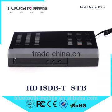 ISDB-T digital TV modulator compliant receiver with Local language MENU for Brazil