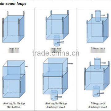 White pp Big Fibc Bags With Loops photo-2