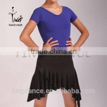 Irregular Lower Hem Pull on Latin Skirt photo-2