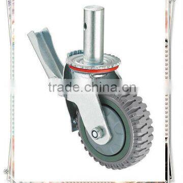 Heavy Duty Trolley PU Flame-round Activity Roller Wheels