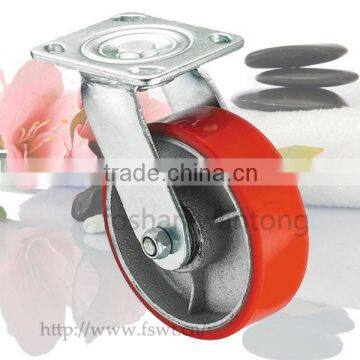 6 Inch Double Bearing Heavy Duty Swivel Hardware Caster Wheel