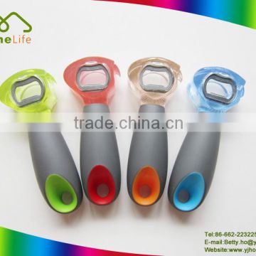 New design kitchen gadgets colorful plastic handle beer can opener