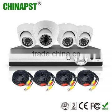 Shenzhen Economical 4CH HD CVI DVR Kit CCTV Surveillance System PST-CVIK04A