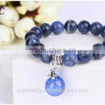 2016 Popular Beaded Stone Bead Bracelets with Stones for Women