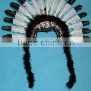 Feather headgear-5