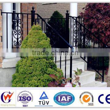 Decorative China ISO9001 Wrought Iron Window Railing Manufacturer photo-2