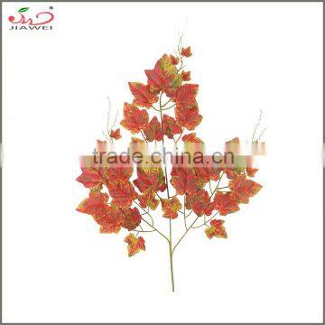 china supplier garden decoration fabric artificial grape branches and leaves