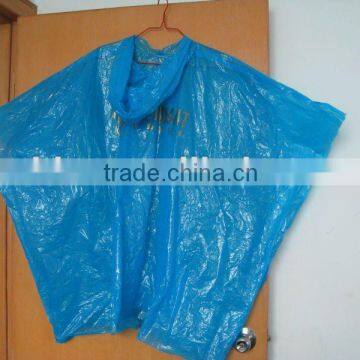 promotion poncho,rain wear with hood