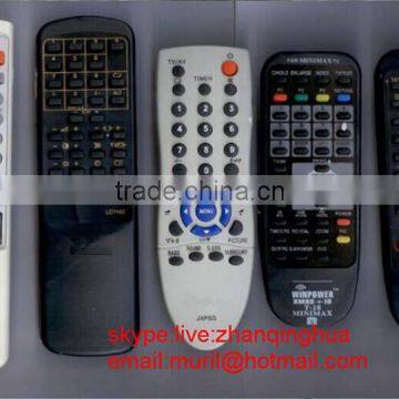 Cheap Price remote control for CHUNGHE TV JXPSG rc for SANYO ,WINPQWER RM8S for TOSHIBA PVC Cover ZF Good Universal controls