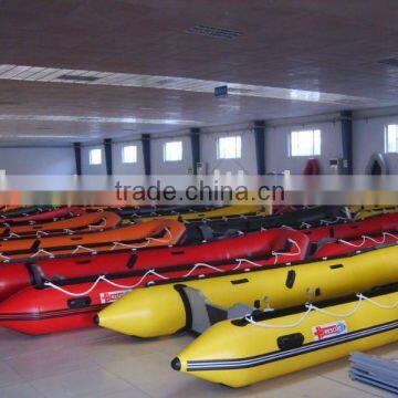 2.3m - 8m inflatable boat( pvc or hypalon )