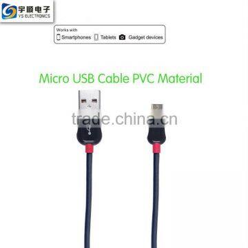 Braided Micro USB Cable Double Copper Optical Fiber photo-3