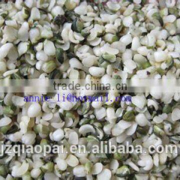 Premium quality organic shelled hemp seeds