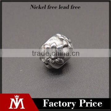 2015 Factory wholesale jewelry accessories, fashion large hole diy stainless steel beads