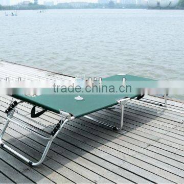 Beach Sun Lounger With 600D Fabric and Adjustable Backrest photo-4