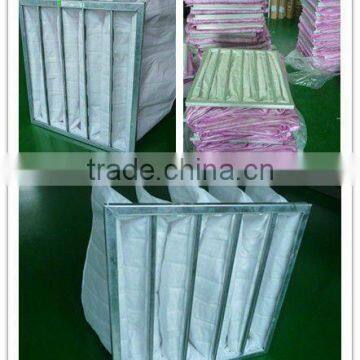 ZHUOWEI Brand# G1 Frame High Efficiency Pocket Filter for Air Cleaning