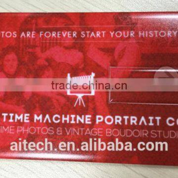 Credit Card Usb Flash Drive Promotional Business Card 2.0 Usb Flash Drive With Colorful Printing 4GB/8GB/16GB/32GB/64GB photo-3