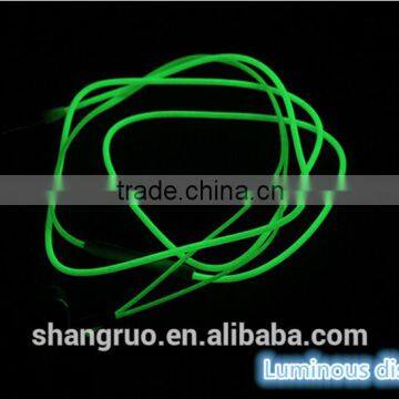 2016 Metal Luminous Headset Ear LED Headphone Universal Bass Music Earset With a Microphone