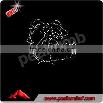 Beautiful Bulldogs Rhinestone Template Designes