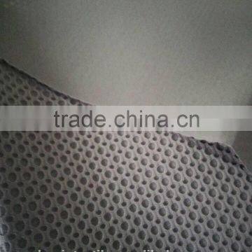 100% polyester 3D air mesh fabric with big holes