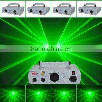 Double 25mW Green DMX laser light