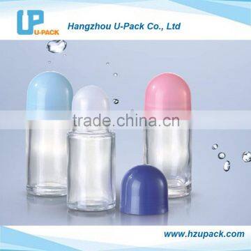 45ml glass and roll on sealing type custom made glass perfume bottles
