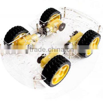 4WD Smart Robot Car Chassis Kits for Arduino With Speed (5 Colors) photo-2
