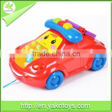 ride on happy car,electric music+light toy