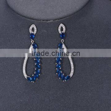 2016 New womens hoop earrings water drop earring