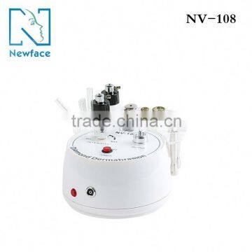 NV-108 Most Popular 3 in 1 microcrystal dermabrasion for sale with Vacuum & Spray for personal skin care for home use