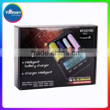 TangsFire BT-C3100 Li-ion 18650 Battery Cargador Analyzer Tester Refresh Charger V2.2