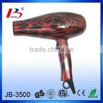 JB-3500 Professional Salon Hair Dryer With 3D water transfer