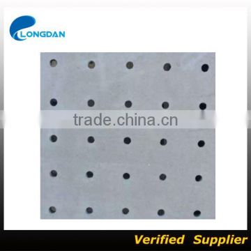 Sound absorption fiber cement perforated board