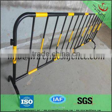 outdoor events Aluminum barricade hot dipped black mojo crowd control barrier