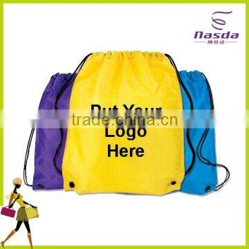 Mens backpack designer nonwoven drawstring backpack