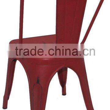 Commercial Furniture Restaurant Vintage Metal Dining Chair photo-6