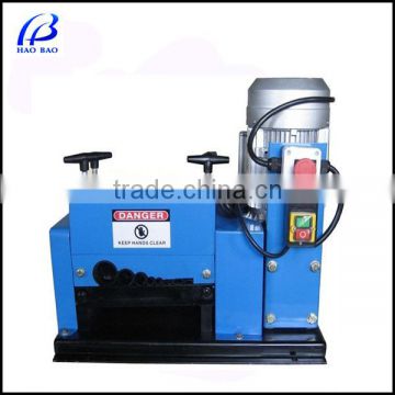 HW-009 Hot sale electric wire stripper machine /cable stripper machine and cable making equipment with CE1-42mm