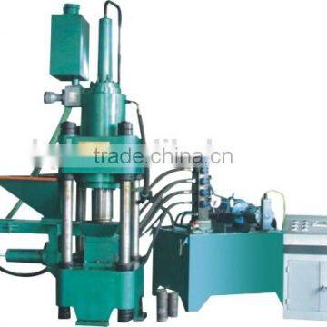 Shanghai Yuke Industrial efficiency metal scrap Briquette Machine