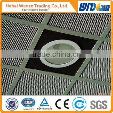 iron bbq grill expanded metal mesh / diamond opening expanded mesh / expanded mesh fence