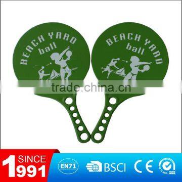 Plastic racket / Plastic beach racquet / Plastic beach paddle