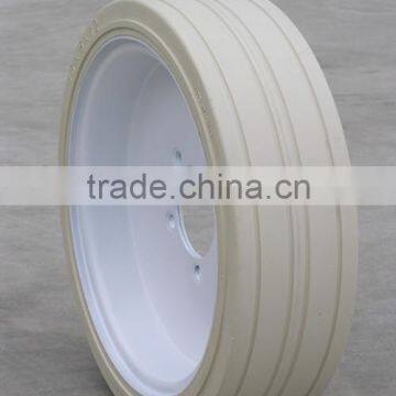 China Wholesale JIG Genie Boom Scissor Lift Tire 16x5x12 Solid Tires 406x125 photo-2