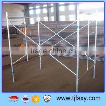 China Standard Drop Lock Ladder Frame Scaffolding photo-4