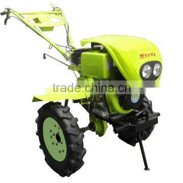 New 186F Green Mini Rotary Diesel Cultivator with Lamp