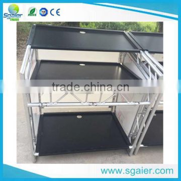 Guangzhou wholesale portable modern led light dj table bar counter