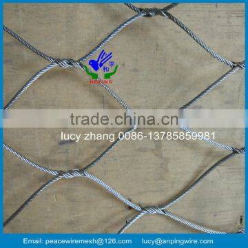 Stainless steel rope wire mesh factory