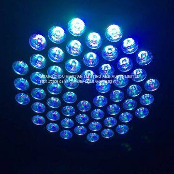 Branded Export Surplus dj Booth Led Par 64 RGB DMX Stage Lighting,54x3w Led Aluminum Par Light photo-4