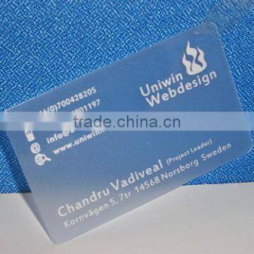 Full Color Printed Clear Business Card/name Card photo-6